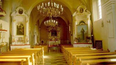 Interior of the Church