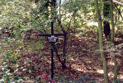 Former Lutheran Cemetery of Karolewo - grave Helene Stahl