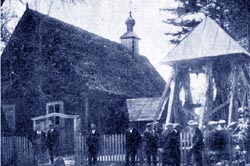 Die alte Holzkirche in Michalki