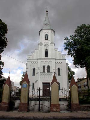 Lutheran church at Lipno