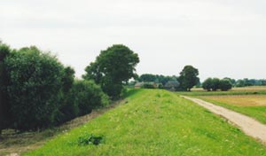 Embankment near Białobrzegi