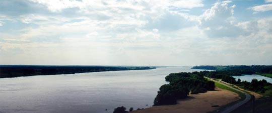 Vistula seen from Plock